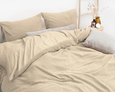 Sleeptime Teddy Taupe 200 x 220 cm