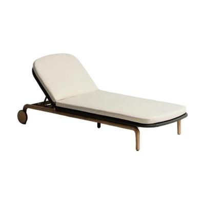 Kave Home Alipa ligstoel Donkergrijs