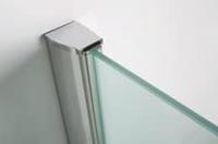 Wiesbaden inloopdouche + muurprofiel 1600x2000 8mm NANO glas - thumbnail