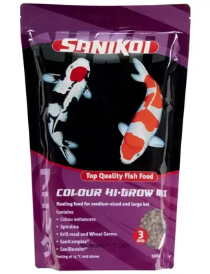 Karpervoer Sanikoi Colour Hi-Grow Mix 3 mm 3 liter Velda - Velda Karpervoer Sanikoi Colour Hi-Grow Mix 3 mm 3 liter Velda - Velda