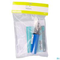 Opblaasbaar Wigkussen Bed 70x50x20/10cm Incl Pomp - thumbnail