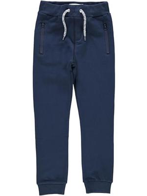 Name it zomer sweat broek jongens - zwart - NkmHonk