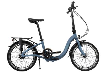 UGO vouwfiets 20" u-go now i7 met lage instap nexus 7 speed v brake prussian blue