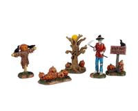 Creepy Pumpkin Patch 15x4x23 cm 5st Halloween LEMAX - Lemax - thumbnail