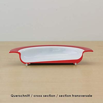 Ornamin Kom wit/rood Ornamin Kom wit/rood
