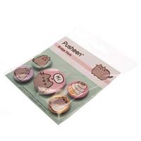 Pusheen Pin-Back Buttons 5-Pack Pusheen Says Hi - thumbnail