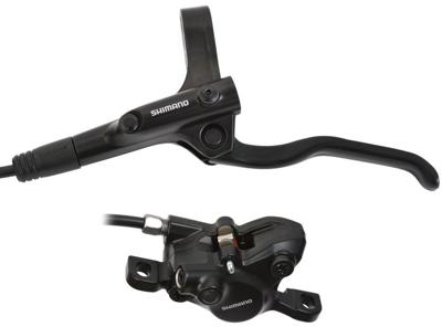 Hydraulische schijfremset Shimano MT200 voor - zonder remschijf - zwart