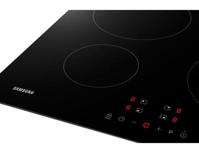 SAMSUNG NZ64M3NM1BB / UR Inductiekookplaat - 4 zones - 7200 W - L59 x D57 cm - Glascoating - Zwart