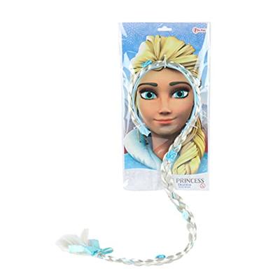 Toi-Toys ice diadeem met lange haarvlecht prinses