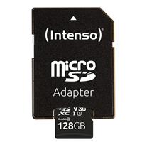 Intenso Professional microSDXC-kaart 128 GB Class 10, UHS-I Incl. SD-adapter - thumbnail