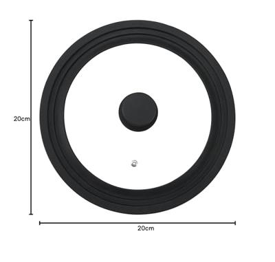 Bergner Universeel glazen deksel - 16 / 18 / 20cm Bergner Universeel glazen deksel - 16 / 18 / 20cm