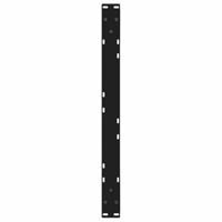 Salontafelpoten 2 st 70x(42-43,3) cm staal zwart - thumbnail