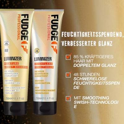 Fudge Luminizer Moisture Boost Shampoo - thumbnail