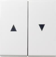 GIRA 029403 Jaloezie-schakelaar Afdekking System 55, Standaard 55, E2, Event, Event Clear, Event Opaque, Esprit, ClassiX Zuiver wit glanzend 1 stuk(s) - thumbnail
