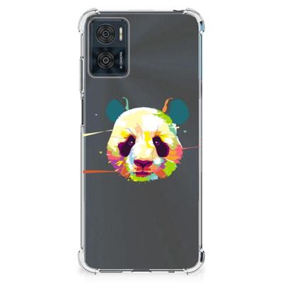 Motorola Moto E22 | E22i Stevig | Bumper Hoesje | Panda Color Motorola Moto E22 | E22i Stevig | Bumper Hoesje | Panda Color