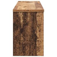 Wandgemonteerde kapstok Oud hout 80 x 20 x 30 cm Bewerkt hout - thumbnail