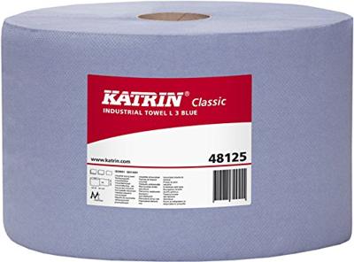 KATRIN Cleaning roll blue 3-ply 500 sheet ve 2rl