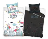 Super Boy Dekbedovertrek Glow in the Dark - 140 x 200 cm - Katoen - thumbnail