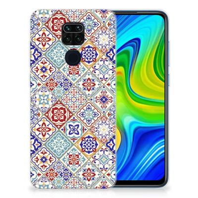 Xiaomi Redmi Note9 | TPU | Siliconen hoesje | Tiles Color Xiaomi Redmi Note9 | TPU | Siliconen hoesje | Tiles Color