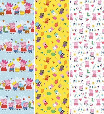 Inpakpapier Peppa Pig Diverse Designs