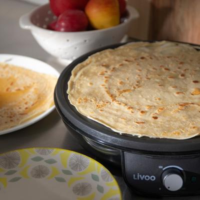 LIVOO DOP196 Crepiere 30cm 1000W - Zwart