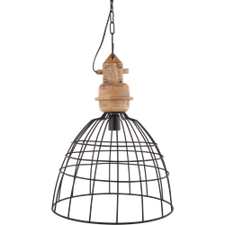 Hanglamp Karlstad Scandinavisch 42 cm 1 Lichts Mat Zwart Hanglamp Karlstad Scandinavisch 42 cm 1 Lichts Mat Zwart