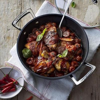 LE CREUSET - Les Forgees - Sauteerpan 2 grepen 30cm 3,7L LE CREUSET - Les Forgees - Sauteerpan 2 grepen 30cm 3,7L