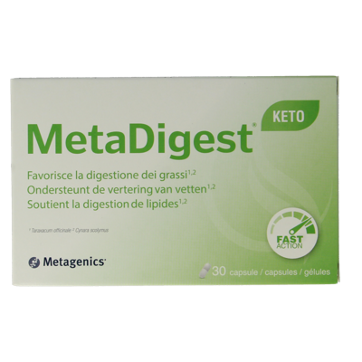 Metagenics MetaDigest Keto 30Capsules Metagenics MetaDigest Keto 30Capsules