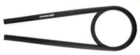Hebie Kettingscherm chainglider lang 350f 455 mm 44t abs zwart - thumbnail