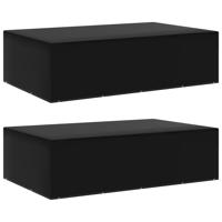 Tuinmeubelhoezen 2 st met 12 oogjes 325x205x90 cm - thumbnail