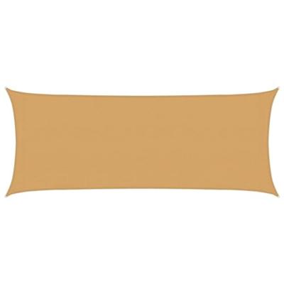 VidaXL Zonnezeil 160 g/m² rechthoekig 2x4,5 m hdpe zandkleurig VidaXL Zonnezeil 160 g/m² rechthoekig 2x4,5 m hdpe zandkleurig