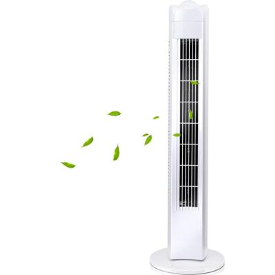 Stijlvolle Staande Torenventilator - Mat Wit - Kunststof - 50W