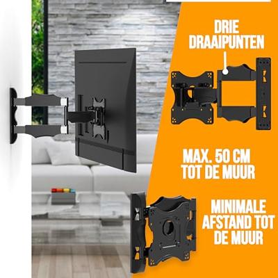 TV houder Nanook Full Motion Tilt 43" 19" - thumbnail