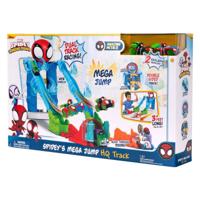 Jazwares Spidey mega jump hoofdkwartier racebaan - thumbnail