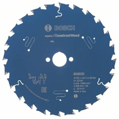 Bosch Accessories Expert for Construct Wood 2608644136 Cirkelzaagblad 160 x 20 x 1.3 mm Aantal tanden: 24 1 stuk(s) Bosch Accessories Expert for Construct Wood 2608644136 Cirkelzaagblad 160 x 20 x 1.3 mm Aantal tanden: 24 1 stuk(s)