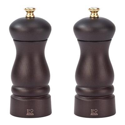 Peugeot Clermont peper- en zoutmolenset Chocolat -13cm
