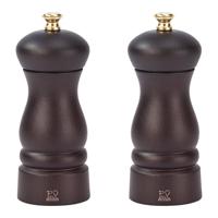 Peugeot Clermont peper- en zoutmolenset Chocolat -13cm - thumbnail