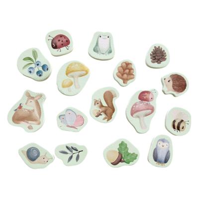 Little Dutch Friends & Fairy Garden Bad Foam Figuren 16 Stuks