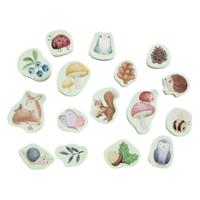 Little Dutch Friends & Fairy Garden Bad Foam Figuren 16 Stuks - thumbnail