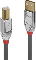 Lindy 0,5 m USB 2.0 printerkabel, USB-A naar USB-B-kabel, scanner/printerkabel voor HP, Canon, Dell, Epson, Brother, Cromo Line - thumbnail