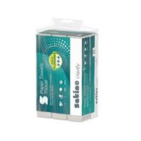 Satino liquify handdoek v-vouw 2-laags 24x21cm (4020 stuks) - thumbnail