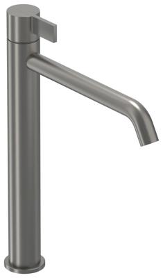 Wastafelkraan IVY Pact Model L Coldstart Geborsteld Metal Black PVD