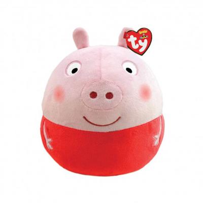 TY Squish A Boo Knuffelkussen Peppa Pig Peppa 20 cm TY Squish A Boo Knuffelkussen Peppa Pig Peppa 20 cm