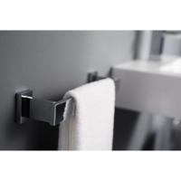 Gastenhanddoekhouder Haceka Edge 34.5 cm Chroom - thumbnail