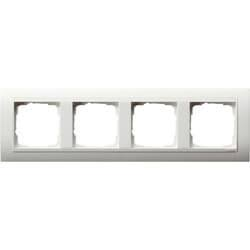 Gira Event afdekraam 4-voudig Zuiverwit mat / Zuiverwit mat