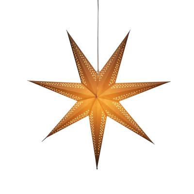 Konstsmide 5931-600 Kerstster Ster Bruin Schakelaar