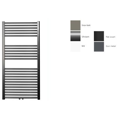 Sanicare design radiator midden aansluiting recht 120 x 60 cm. Gunmetal Sanicare Sanicare design radiator midden aansluiting recht 120 x 60 cm. Gunmetal Sanicare