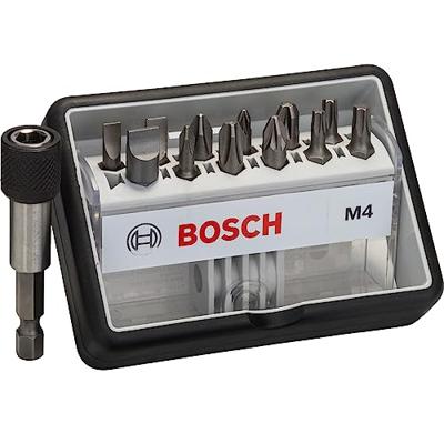 Bosch Accessoires Bitset | Extra Hard M4 | Robustline | 13-delig | 2607002566 - 2607002566 - thumbnail