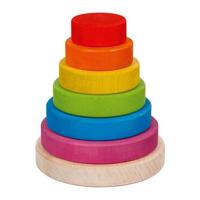 Goki houten stapeltoren, 7dlg. - thumbnail