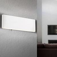 Globo Design wandlampSiegfried S wit met schakelaar - 41751-8W - thumbnail